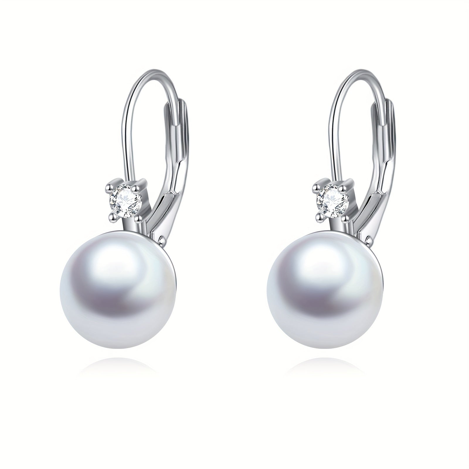 925 Sterling Silver Pearl Earrings For Women Drop Earrings Pearl Jewelry Gifts